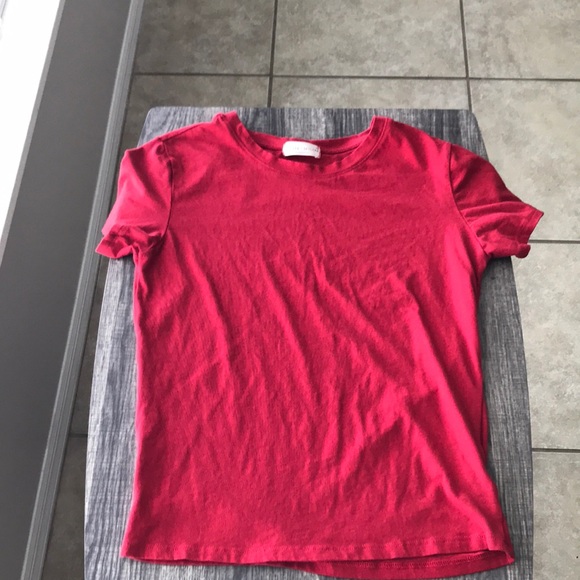 Stylish Red and Black Women's Crop Tops - Picture 4 of 5